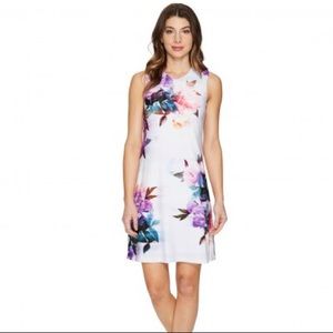 NWT Flowered Calvin Klein Dress